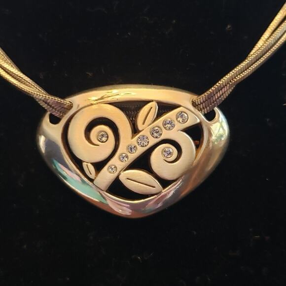 BRIGHTON Eve Delite Short leaf pendant necklace - Picture 1 of 5